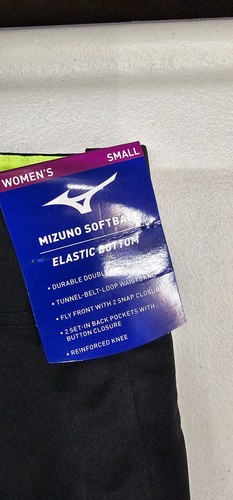 Mizuno MVP Pro Damen Softballhose schwarz - Bild 5 von 8