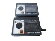 Lot of 2 AVO Megger MJ159 Insulation Tester  - Free Shipping