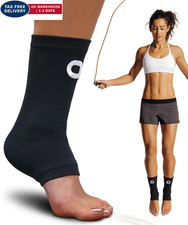Ankle Compression Sleeve for Women Medium Men's 7-10 / Women's 8-11 , Black