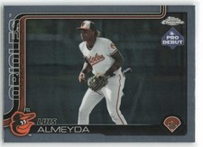 2025 Topps MLB Debut Chrome Luis Almeyda #PDC-49 FCL Orioles