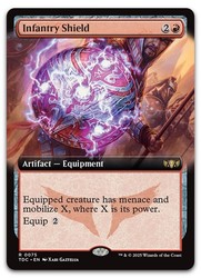 Infantry Shield (Extended Art) #75 - Tarkir: Dragonstorm Commander