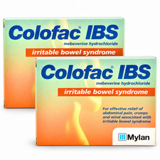 2x Colofac IBS Mebeverine Hydrochloride for Irritable Bowel Syndrome Fast Relief
