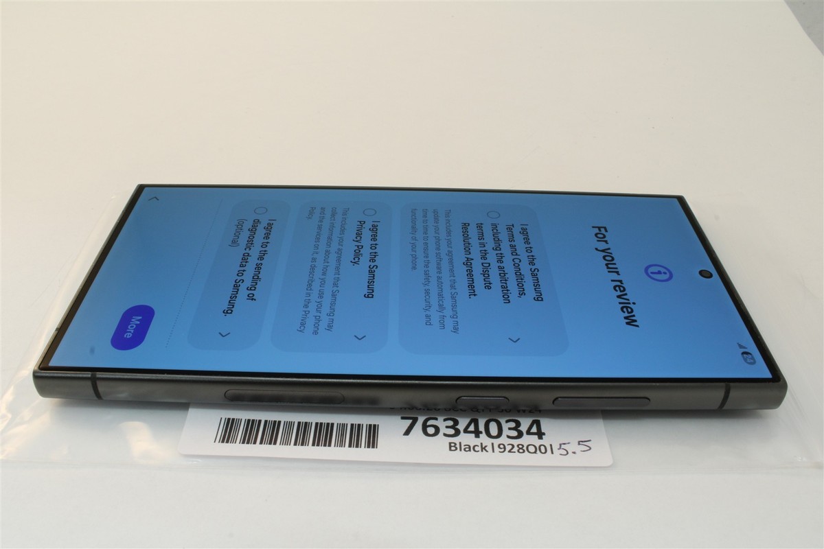 Samsung Galaxy S24 Ultra - 1 TB - Titanium Black (Unlocked) for