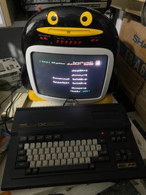 Yamaha MSX AX200 Personal Computer sakhr صخر Arabic & English Vintage Boxed