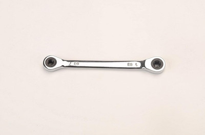 E-Torx Double Box Ratcheting Wrench, E6X E8，Heavy Duty CR-V Box Ratchet Gear Spa