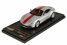 BBR 1/43 Ferrari Roma Matte Sun Silver/Red Stripe BBRC236CHI Resin 200pcs