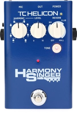 TC-Helicon Harmony Singer 2 Vocal Harmony and Reverb Pedal (2-pack) Bundle