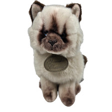 Yomiko Classics Himalayan Cat Kitten 8  Plush Sitting Stuffed Animal Russ