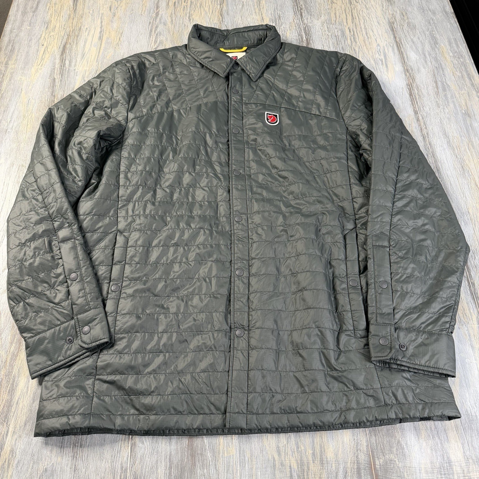 Fjallraven Expedition X-Latt Jacket Mens XL Gray NWOT Nano Style Jacket Read
