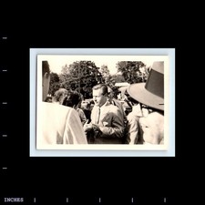 Old Vintage Photo GOVERNOR NELSON ROCKEFELLER FORT HUNTER MEETING MEN WOMEN