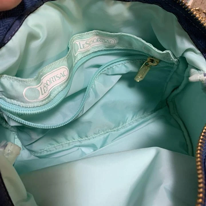 LeSportsac ANA in-flight exclusive product Yumie Kazama Small Melanie denim JP — 第 4/4 张图片