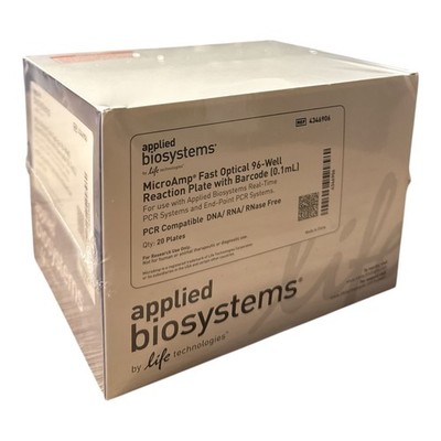 Applied Biosystems MicroAmp FAST Optical 96-Well Reaction Plates 0.1 mL (20)