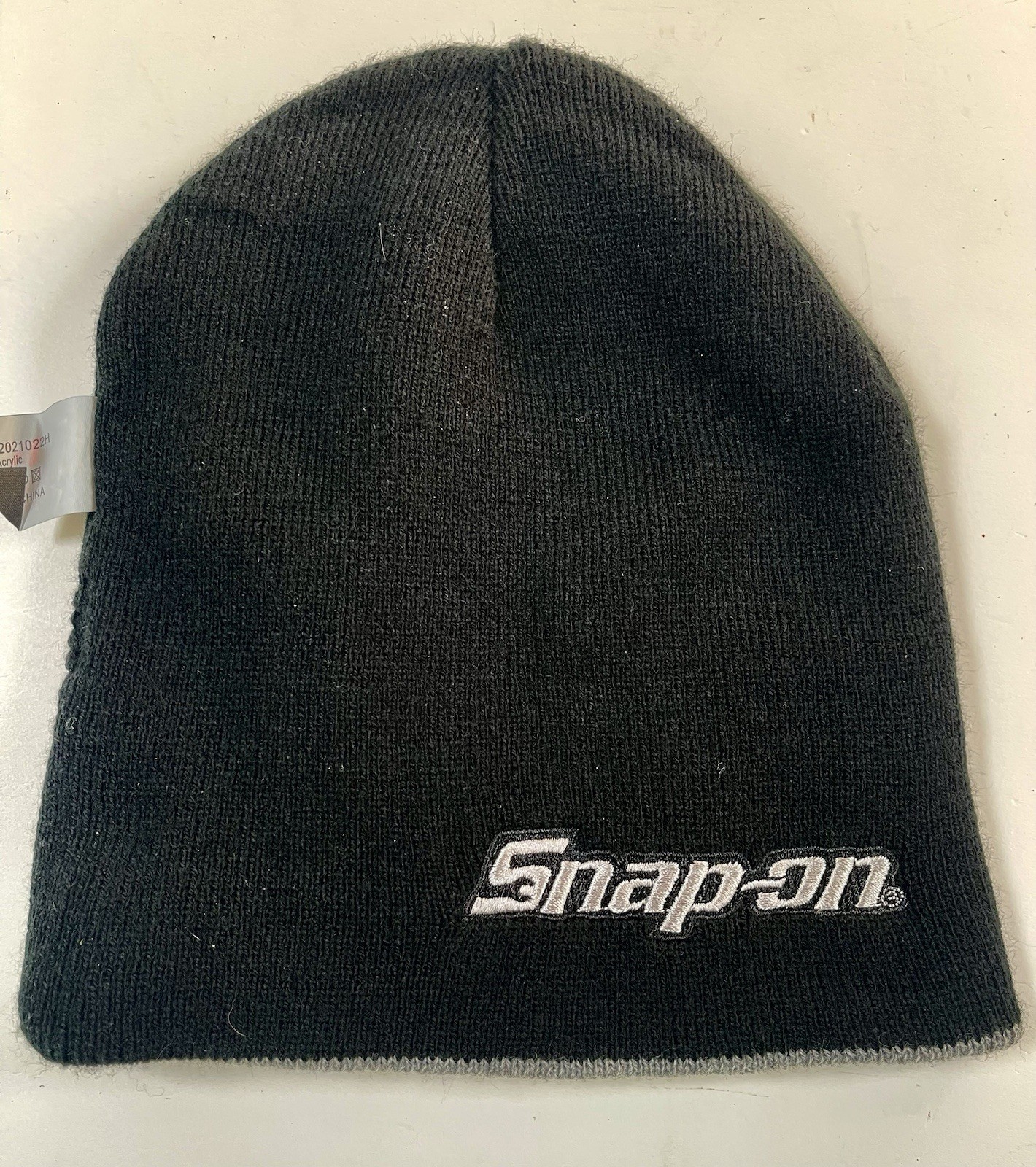 Snap On Tools Beanie Stocking Hat Reversible Blac… - image 7