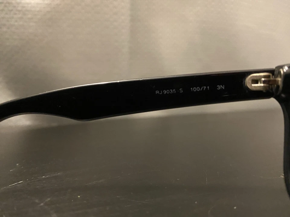 De colección Ray-Ban Junior RJ9052S Nuevo Wayfarer - BL Bausch & Lomb Italia 100/71 Foto 4 de 4