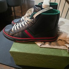 Men's Gucci hi-top size 9.5 US for sale slightly used