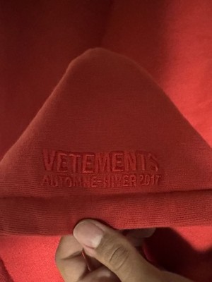 1/50 SS17 Vetements SVSMOSCOW Communism Hoodie | eBay