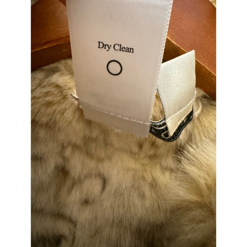 Coldwater Creek Y2K Faux Fur Faux Suede Full Zip Jacket Petite Large - Picture 7 of 8
