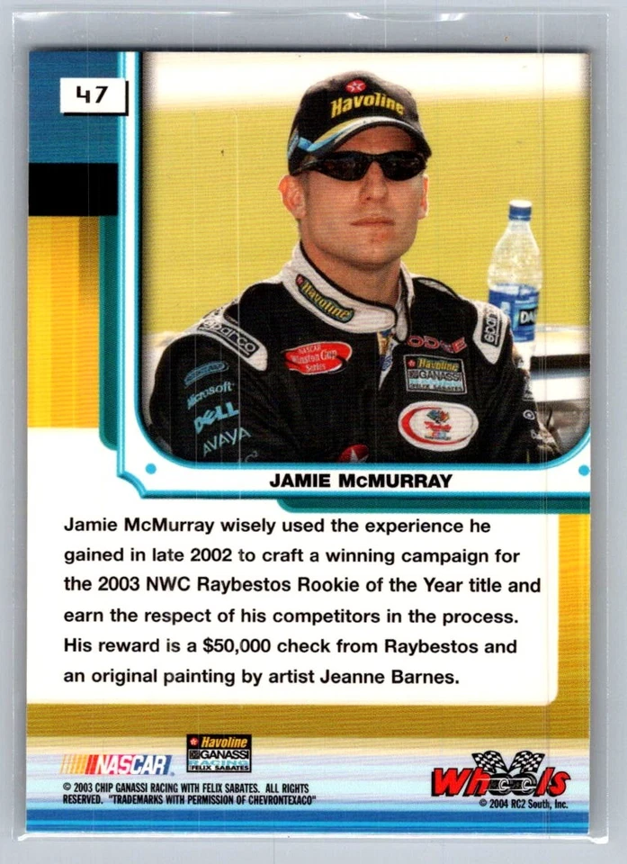 💎2004 Wheels High Gear Racing #47 Jamie McMurray 💎 - Image 2 of 2
