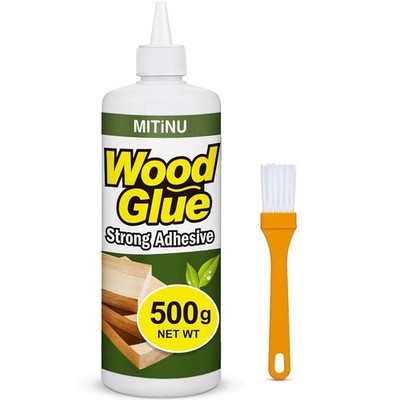 Wood Glue 500g, High-Capacity Super for Woodworking, Waterproof Strong... 