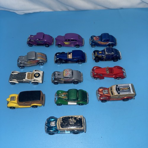 Hot Wheels Lot of 13 1970s Diecast Black wall Made In Malaysia /Thailand    HW3￼ - Picture 1 of 20