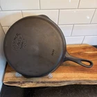 Vtg Wagner Ware Sidney -0- No. 8 Cast Iron Skillet 1058 B - RECONDITIONED