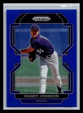 Randy Johnson Arizona Diamondbacks #152 Panini 2022 Panini Prizm Blue Prizm