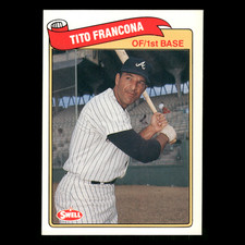 Tito Francona #76 1989 Swell Baseball Greats Atlanta Braves Baseball Card MLB