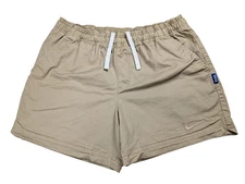 Nike Duke University Blue Devils Shorts Men Large Performance Twill Khaki Chino