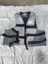 Bass Pro Shops Life Jacket Vest Adult Large 2XL 50”-60” Type 3 PFD Water Used