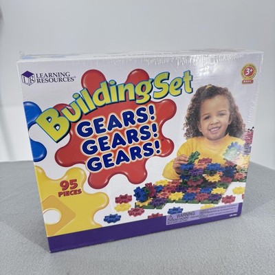 Learning Resources Gears Gears Gears Building Set LER9162 95 Piece STEM New