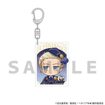 Hetalia World Stars Starry Sky Outfit Acrylic Keychain [Germany]