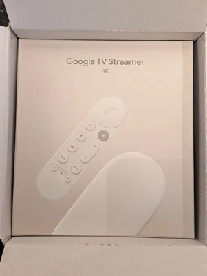 Google TV Streamer 4K | 4K HDR | Weiß | NEU & OVP - Bild 1 von 2