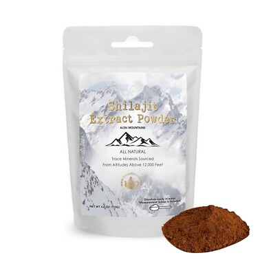 All Natural Altai Mumijo Extract Powder from Altai Mountains Exp. 5/10/2028