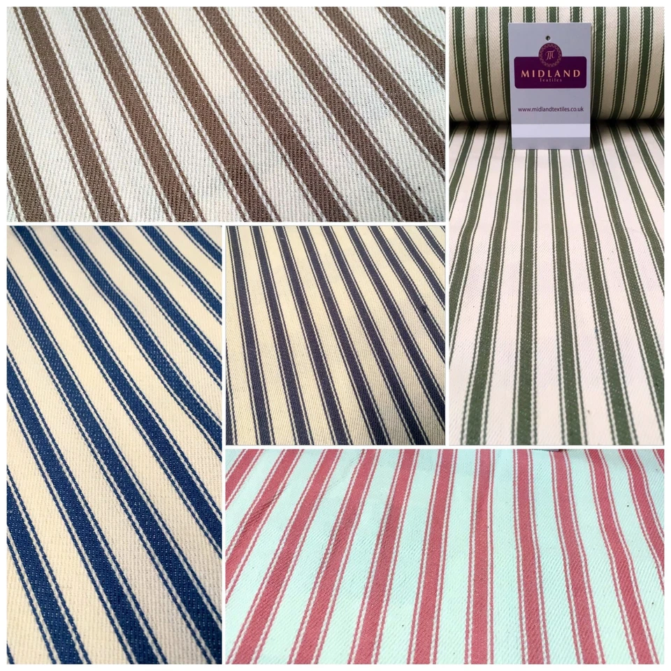 Canvas Power Webstuhl 8 mm Inlettstreifen 100 % Baumwollstoff 54 Zoll breit M1040 Mtex