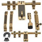 10 inches Aluminium Single & Double Door Fittings Set Hardware Accessories Kit