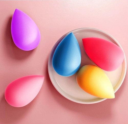 Round Makeup Sponge set Makeup Sponge Blender Beauty Blender original lot sponge - Picture 10 of 12