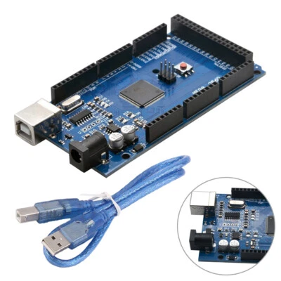 Improved Version for Arduino Mega2560 R3 Compatible Board With CH340G USB Cable