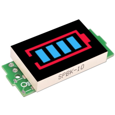 6.6-8.4V 2S Batterie Anzeige Kapazität Ladeanzeige LED Battery Level Indicator