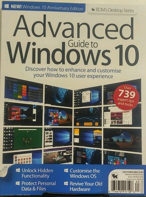 Advanced Guide to Windows 10 UK Fall 2016 Expert Tips & Tricks FREE SHIPPING sb