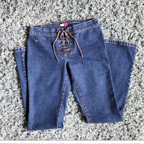 Vintage Tommy Hilfiger Jeans Leather 