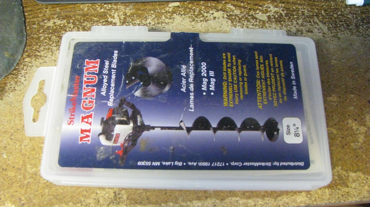 Hand Auger StrikeMaster MORA Ice Augers Replacement Auger Blade