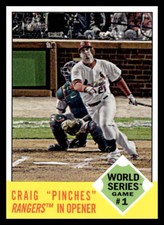 2012 Topps Heritage  Allen Craig #142 St. Louis Cardinals Baseball Card