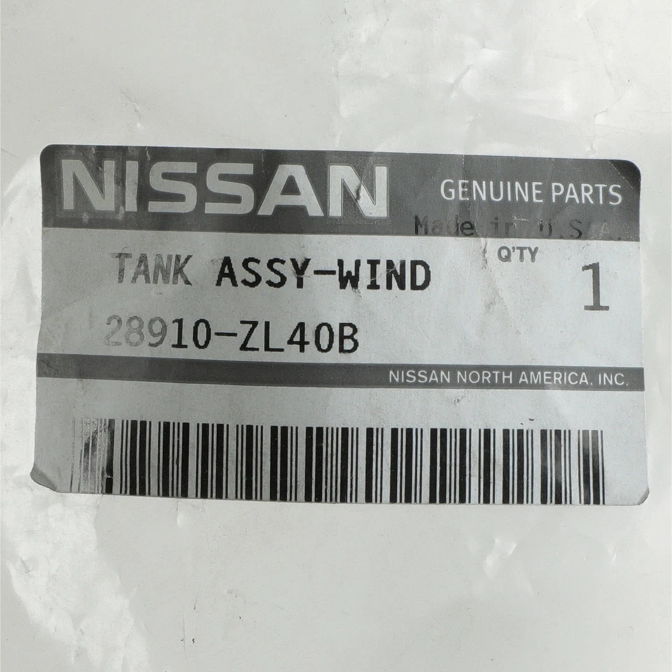 OEM NEW 2009-2019 Nissan Frontier Windshield Washer Fluid Reservoir 28910-ZL40B — 第 4/4 张图片