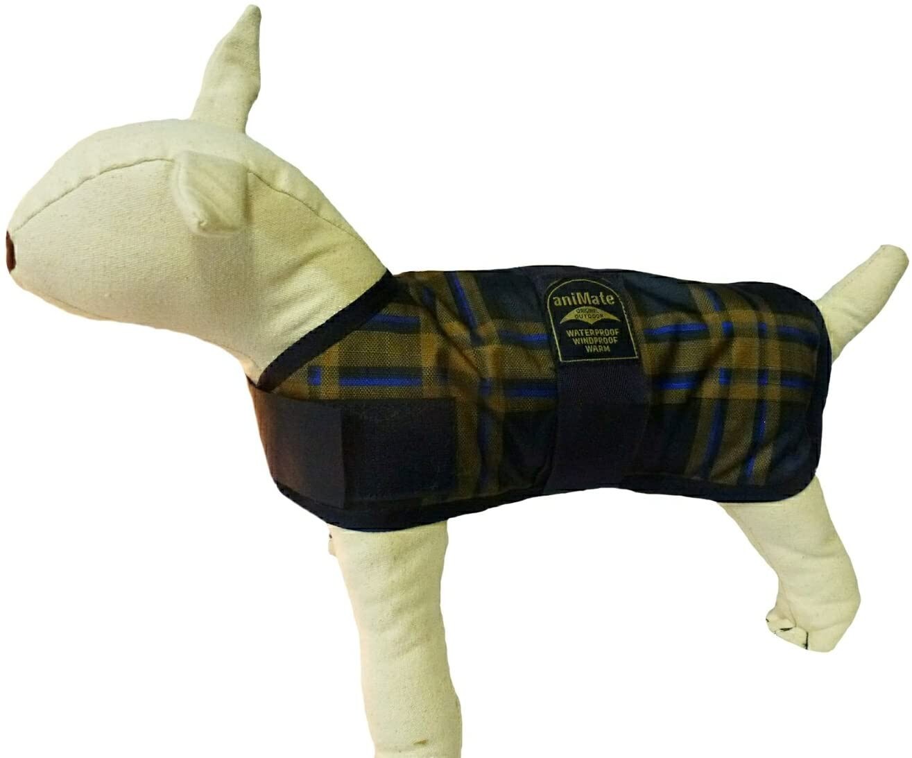 Animate Dog Coat Camel Watch Tartan 35cm for sale online eBay