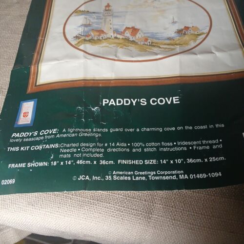 Elsa Williams Paddy’s Cove Counted Cross Stitch Kit USA Made Needlepoint Craft - Picture 2 of 12