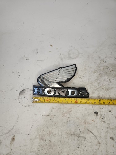 Honda Motorcycle Tank Metal Emblem Pair - Bild 2 von 6