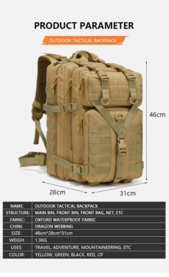 40l travel backpacks 40L Adventure Backpack main image 1