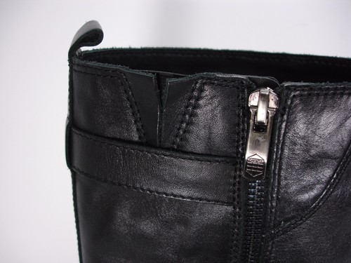 NEW VINCE CAMUTO FIDO LEATHER STUDS SIDE ZIP KNEE HIGH BOOTS WOMEN'S 6.5 B - Picture 8 of 12