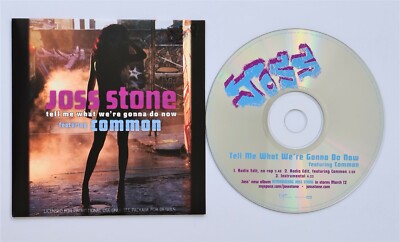 JOSS STONE Tell me what we're gonna do now 3 track PR0M0 CD Single Card sleeve