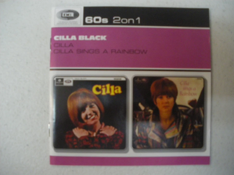 Компакт-диск Cilla Black Cilla/Cilla Sings a Rainbow 2 на 1 Великобритания - Изображение 2 из 4